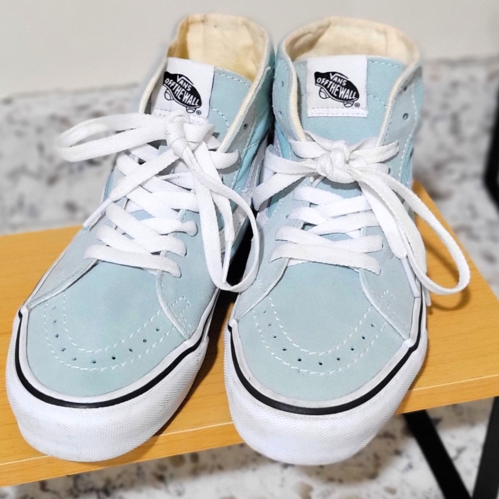 Vans Sky Blue High-Top Shoes